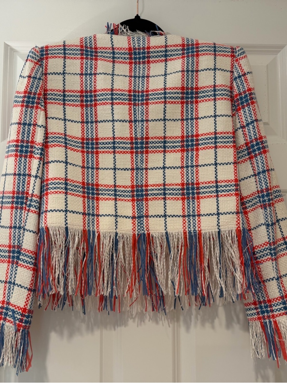 NWT Veronica Beard Marlton Fringe Tweed Jacket - Picture 8 of 10
